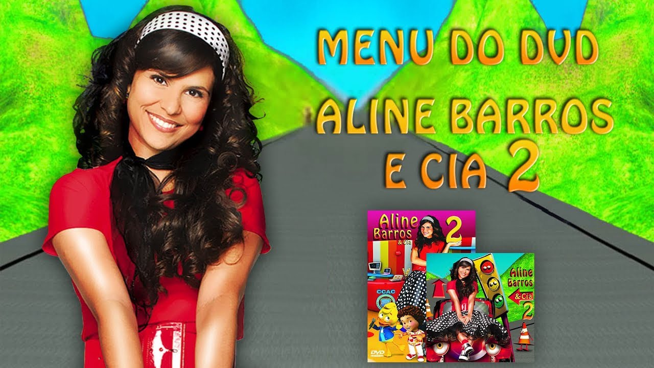 MENU DO DVD ALINE BARROS E CIA 2 - PORTAL ALINE BARROS E CIA