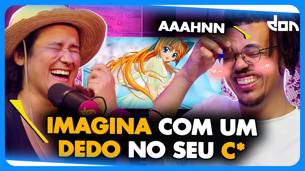 GUTO FAZ TESTE DE DUBLAGEM PRA H3NT41 AO VIVO E DUBLADORA DO LUFFY JULGA...