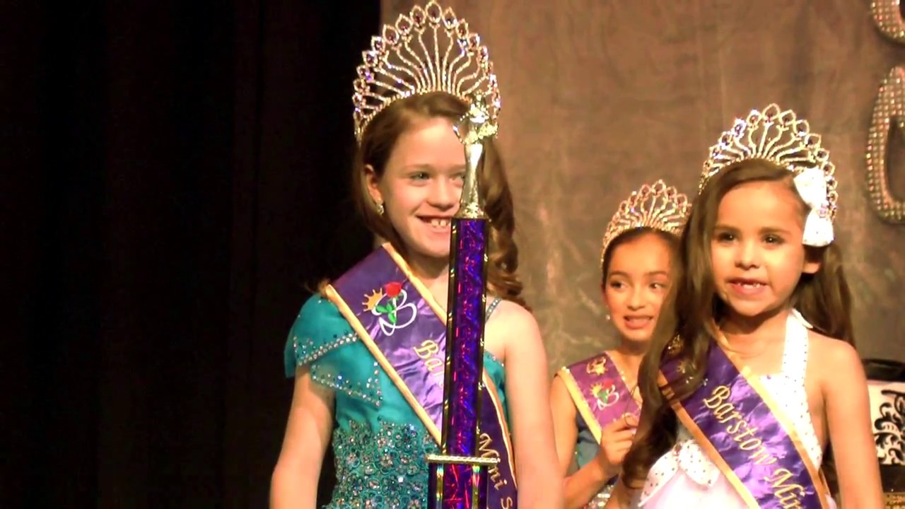 Miss Barstow Children's Pageant 2017 Highlight Reel!