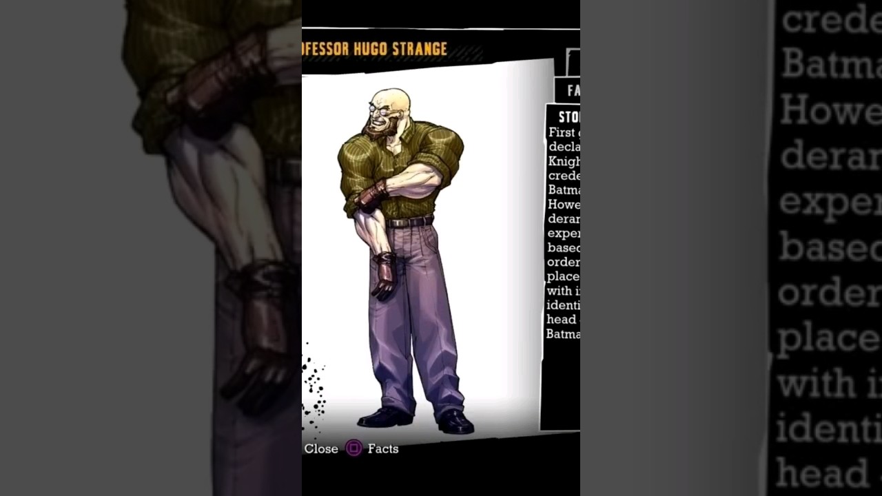 hugo strange glow up🗿 