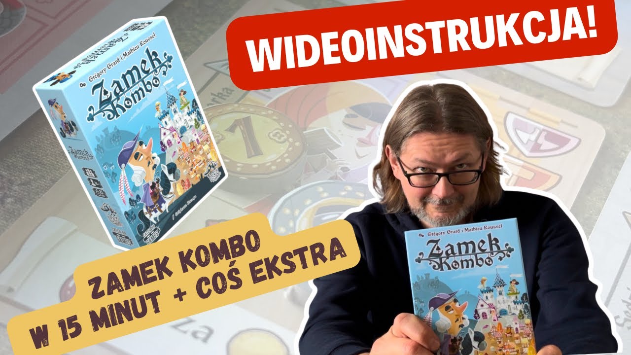 Zamek Kombo | Wideoinstrukcja w 15 minut | zasady gry - jak grać, kilka wpdek i… kichnięcie;)