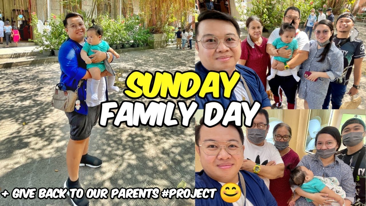 Sunday Fam Day! Giving back to our Parents! JM BANQUICIO