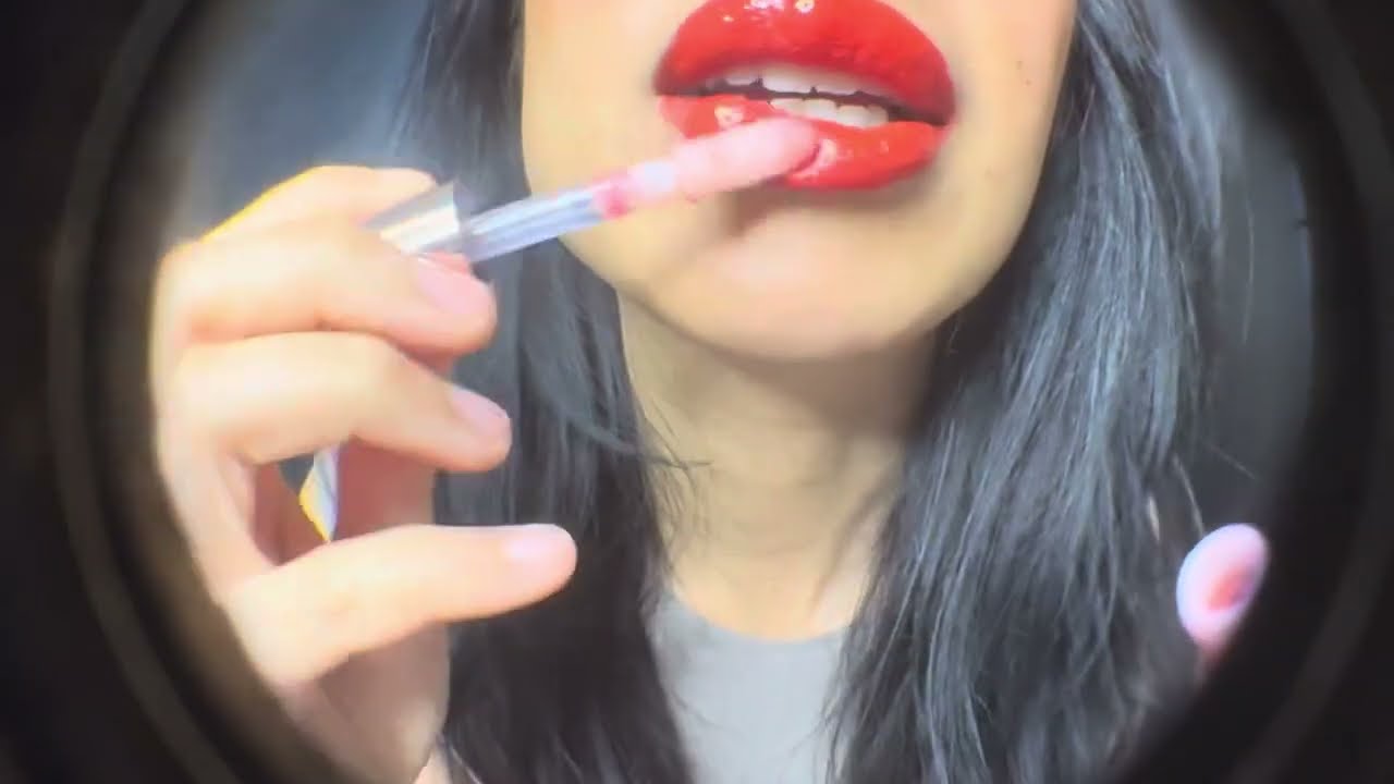 ASMR relaxing fogging cleaning fisheyelens