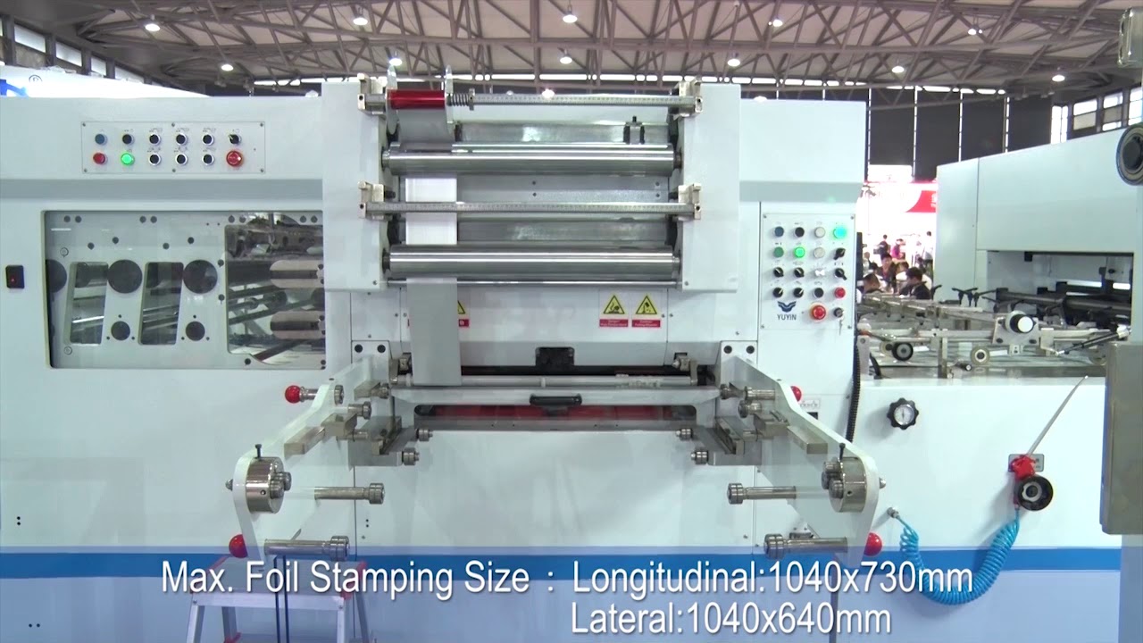 EXCELLENT106FC Automatic Foil Stamping & Die-cutting Machine