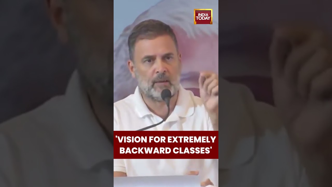 Vision For Extremely Backward Classes: Rahul Gandhi | Bihar Elections 2025 | India Today