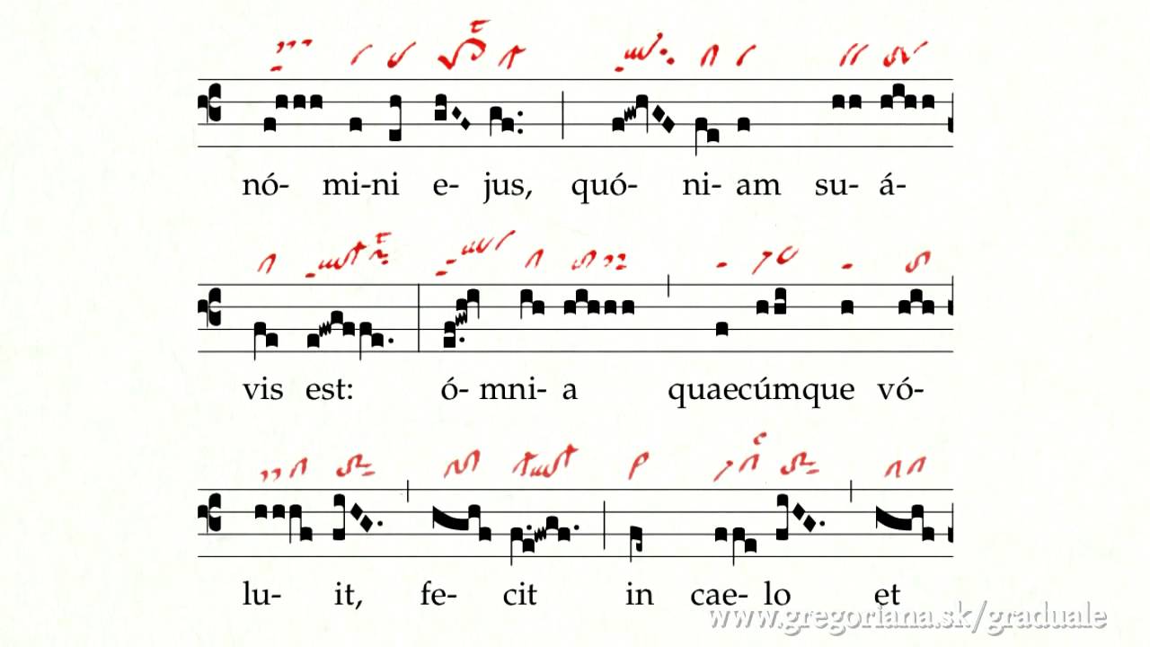 Offertorium: Laudate Dominum