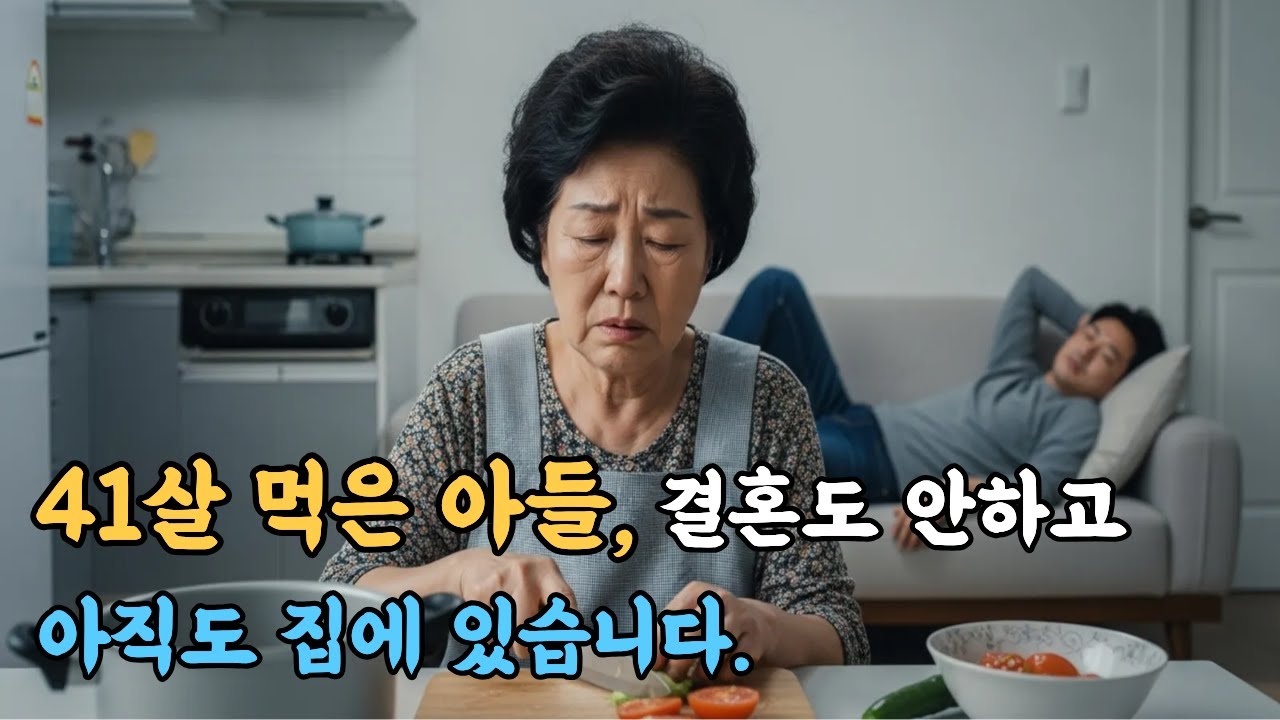41살 아들, 아직도 우리 집에서 살고 있습니다