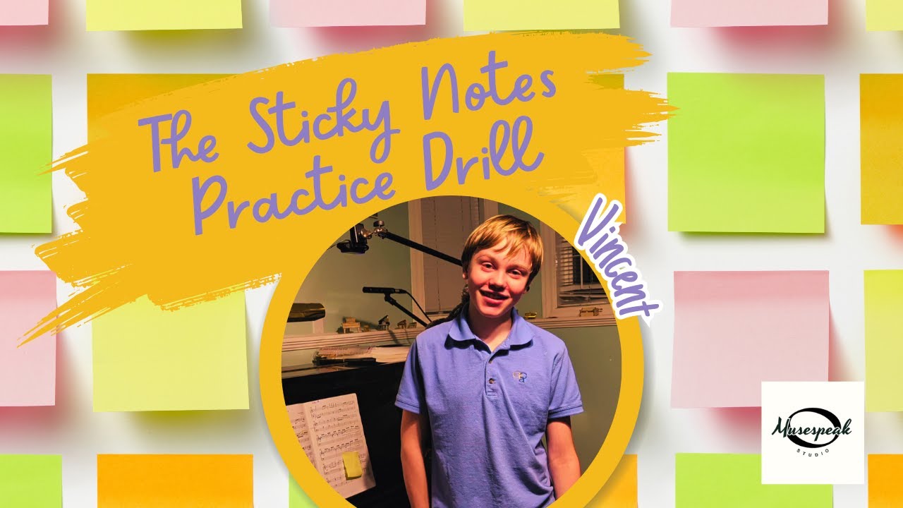 The Sticky Note Practice Drill | #practice #practicemakesperfect #howtopractice 