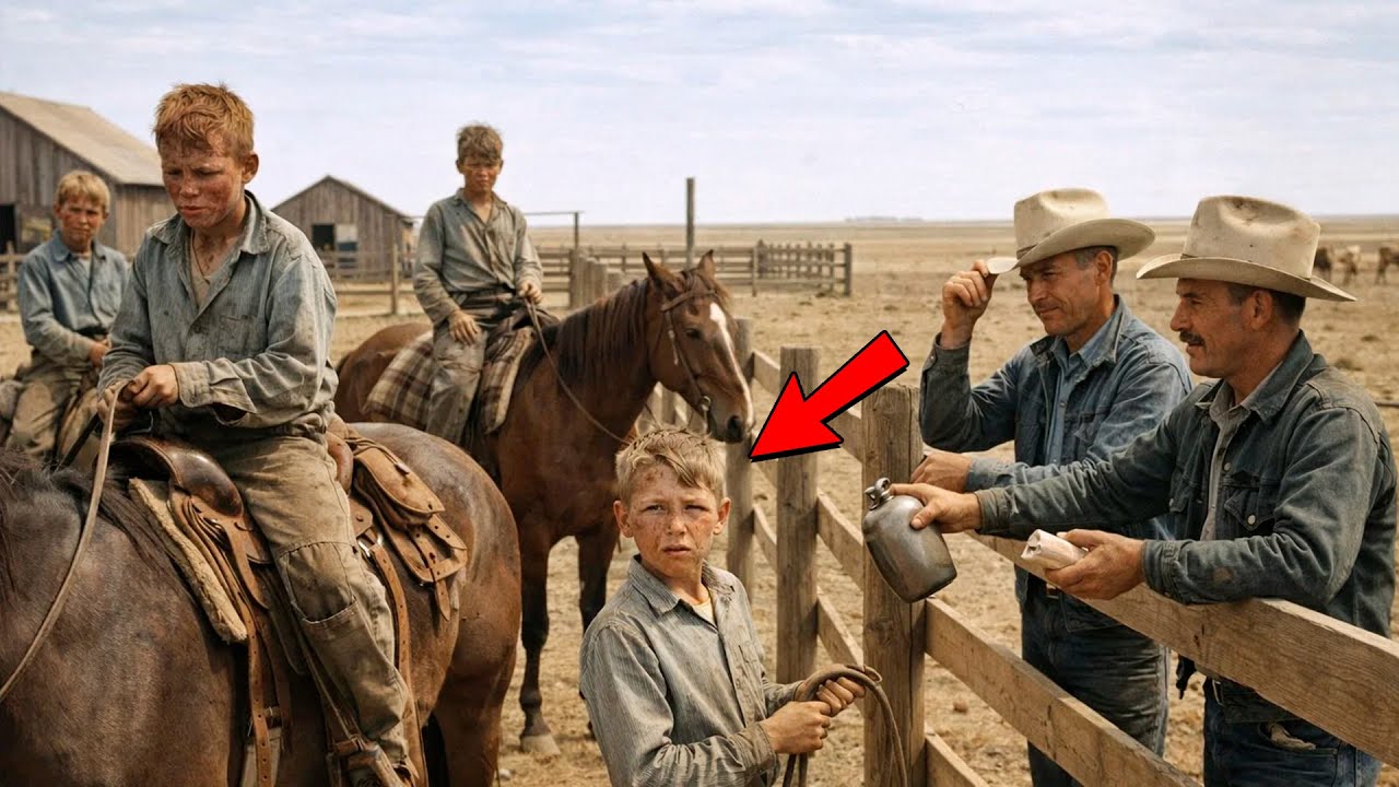 Des enfant soldats allemands envoyés dans un ranch texan Les cowboys les traitèrent comme des frères