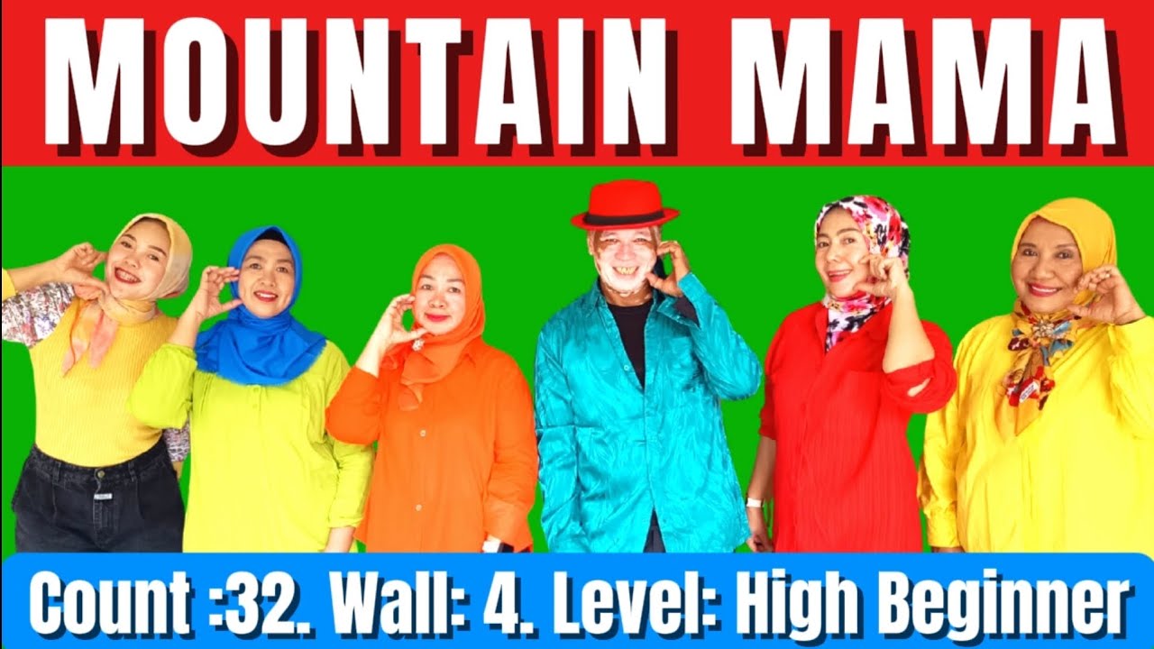 Mountain Mama | Line Dance | High Beginner Level | 32 Count | 4 Wall | Ziggy In Tha House 