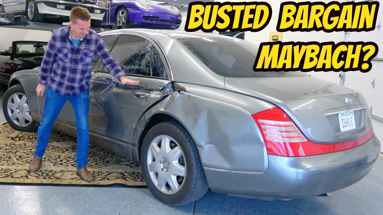 My $350,000 MSRP Maybach 57 Showed Up Like This??? Good Thing It Was The Cheapest In The USA!