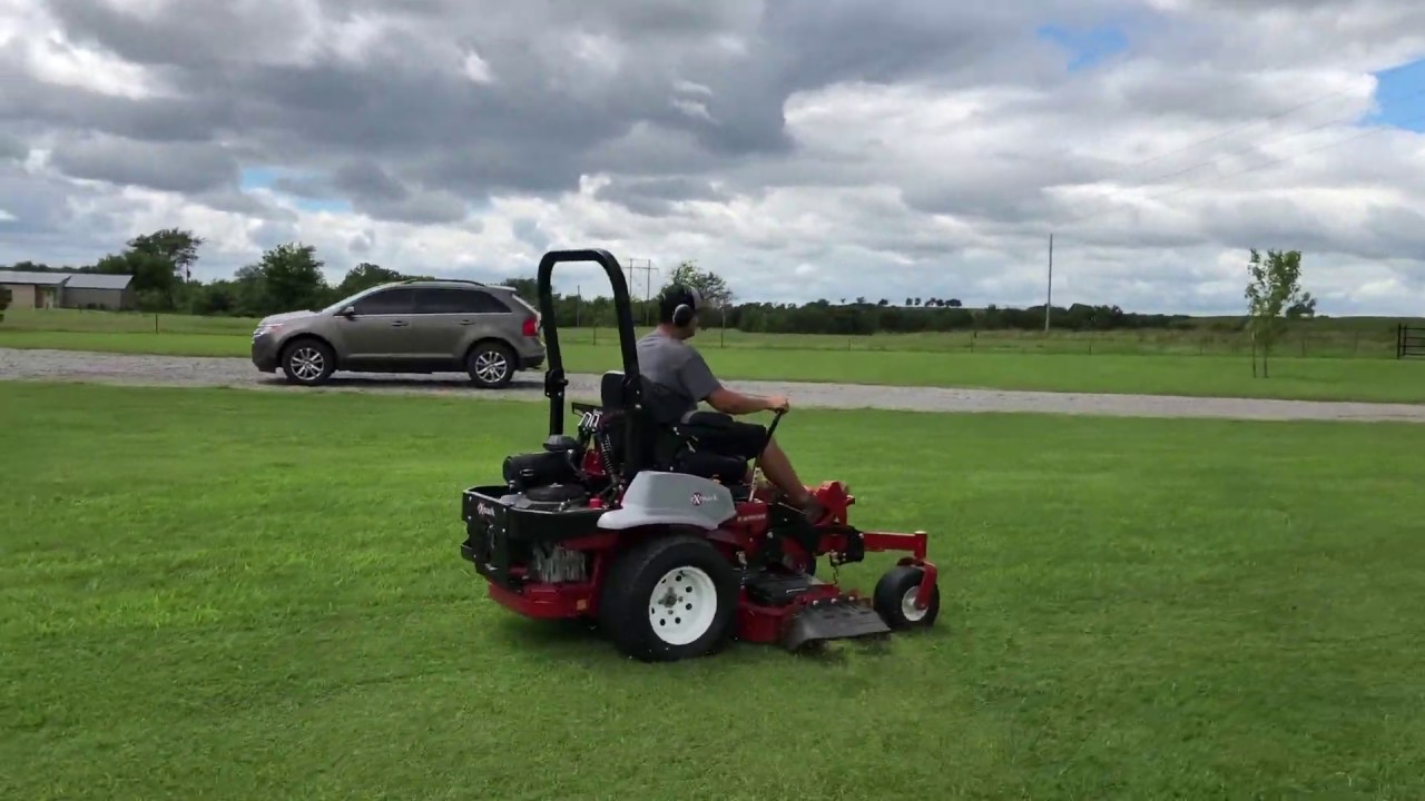2019 EXMARK LAZER Z SUSPENSION PLATFORM REVIEW