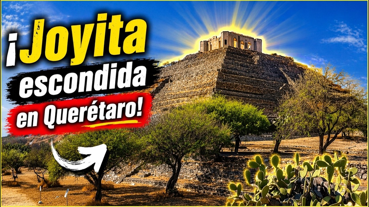 PIRÁMIDE DEL AÑO 300 A.C. EN MEDIO DE LA ZONA URBANA.