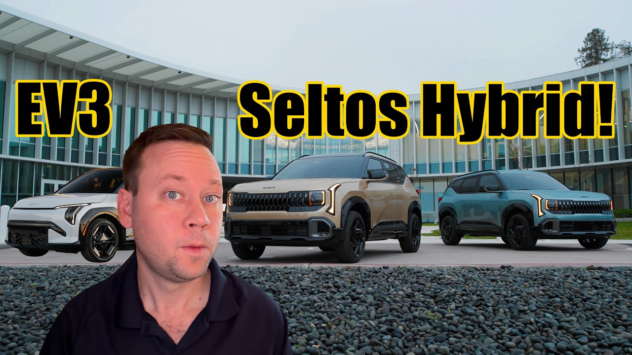 Kia prezentuje modele Seltos, Seltos Hybrid i EV3 na rok 2027!