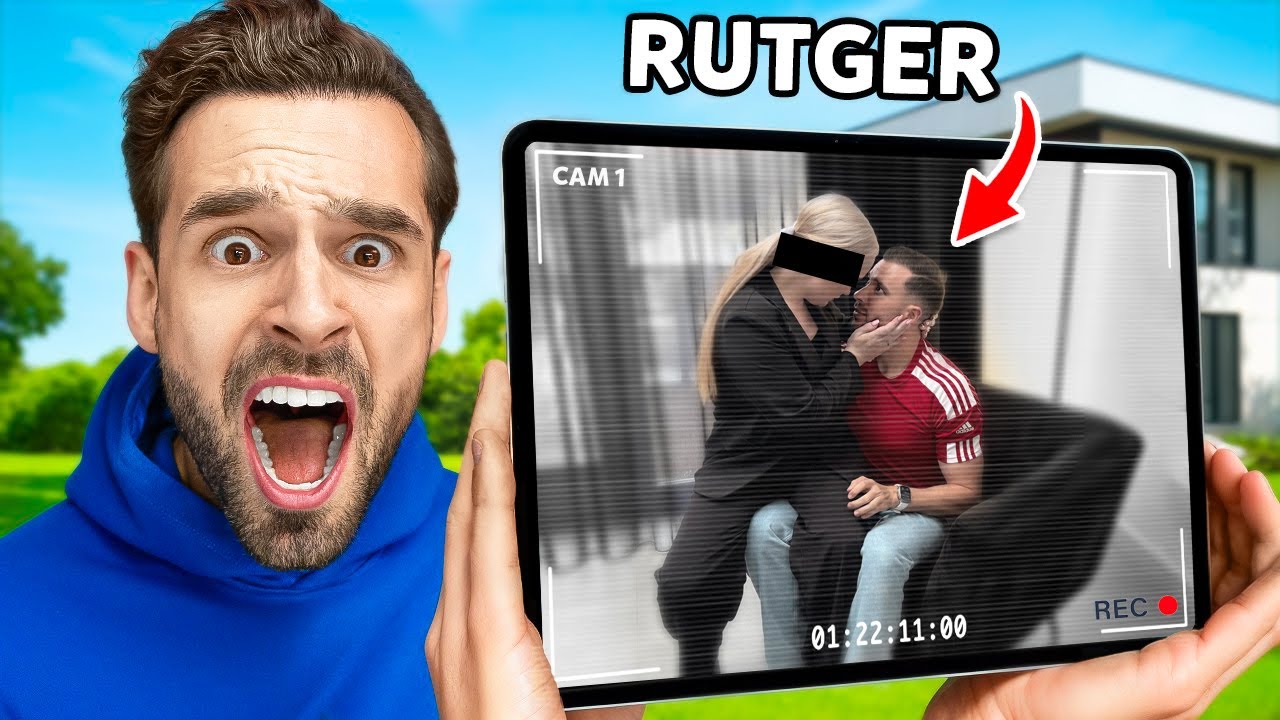 Wat Doet Rutger Als Ik Niet Thuis Ben? *Verborgen Camera*
