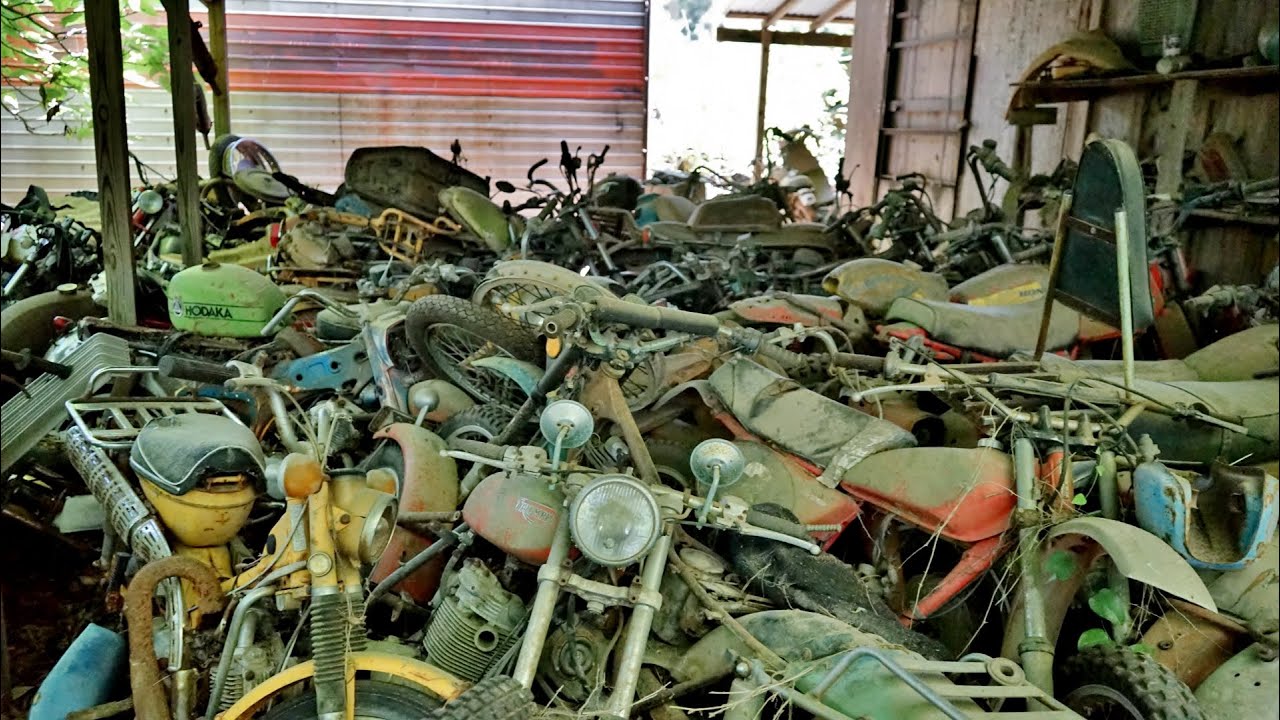 THOUSANDS of Vintage Motorcycles found in Tennessee... FOR SALE!