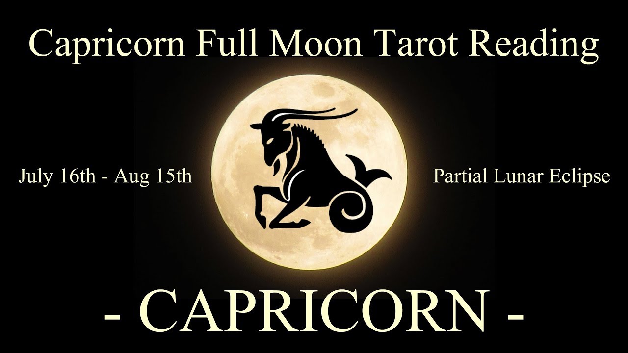 Capricorn - Pay off ahead! - Full Moon/Lunar Eclipse Reading