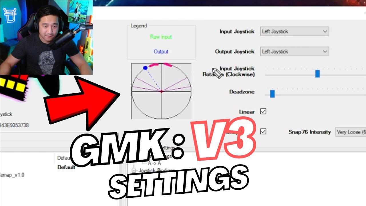 NEW GMK JOYSTICK V3 DRIVER SETTINGS!!!