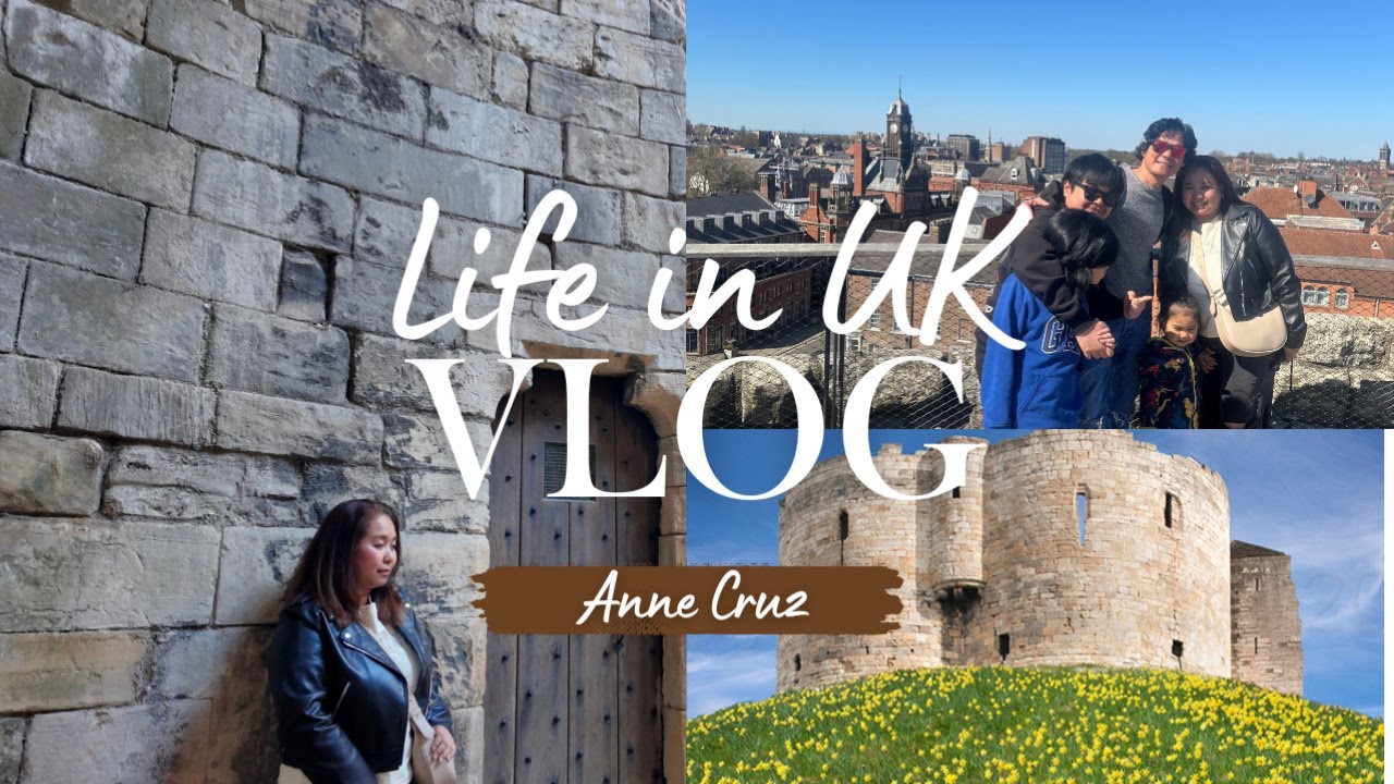 A Day in the City of York | Filipino Family in UK vlogs