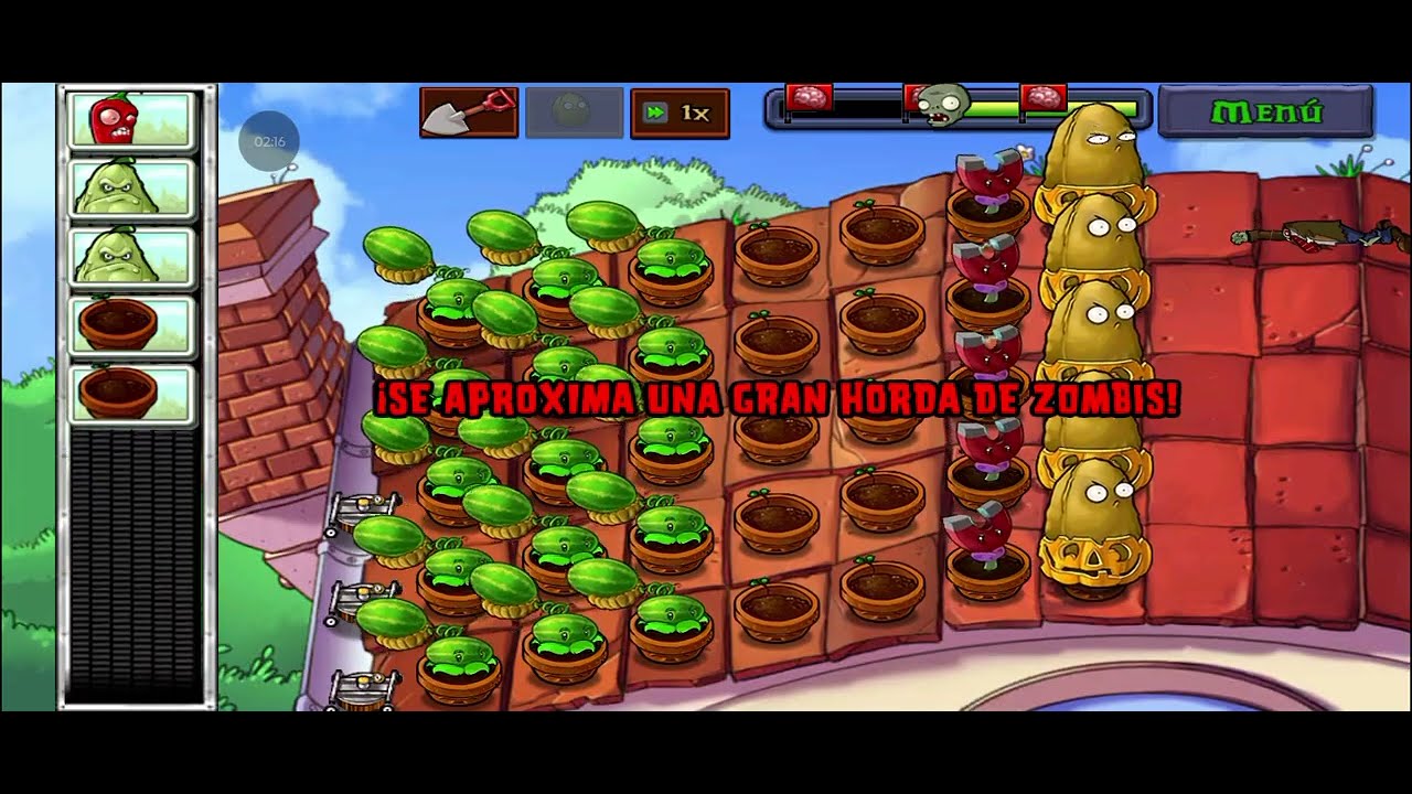 Formen ¡ARR! Plantas vs zombies 1 