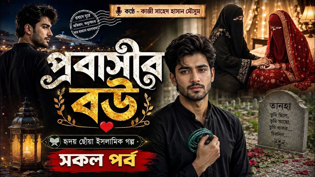 ইসলামিক কষ্টের গল্প। প্রবাসীর বউ। সকল পর্ব। Voice of Mugdho