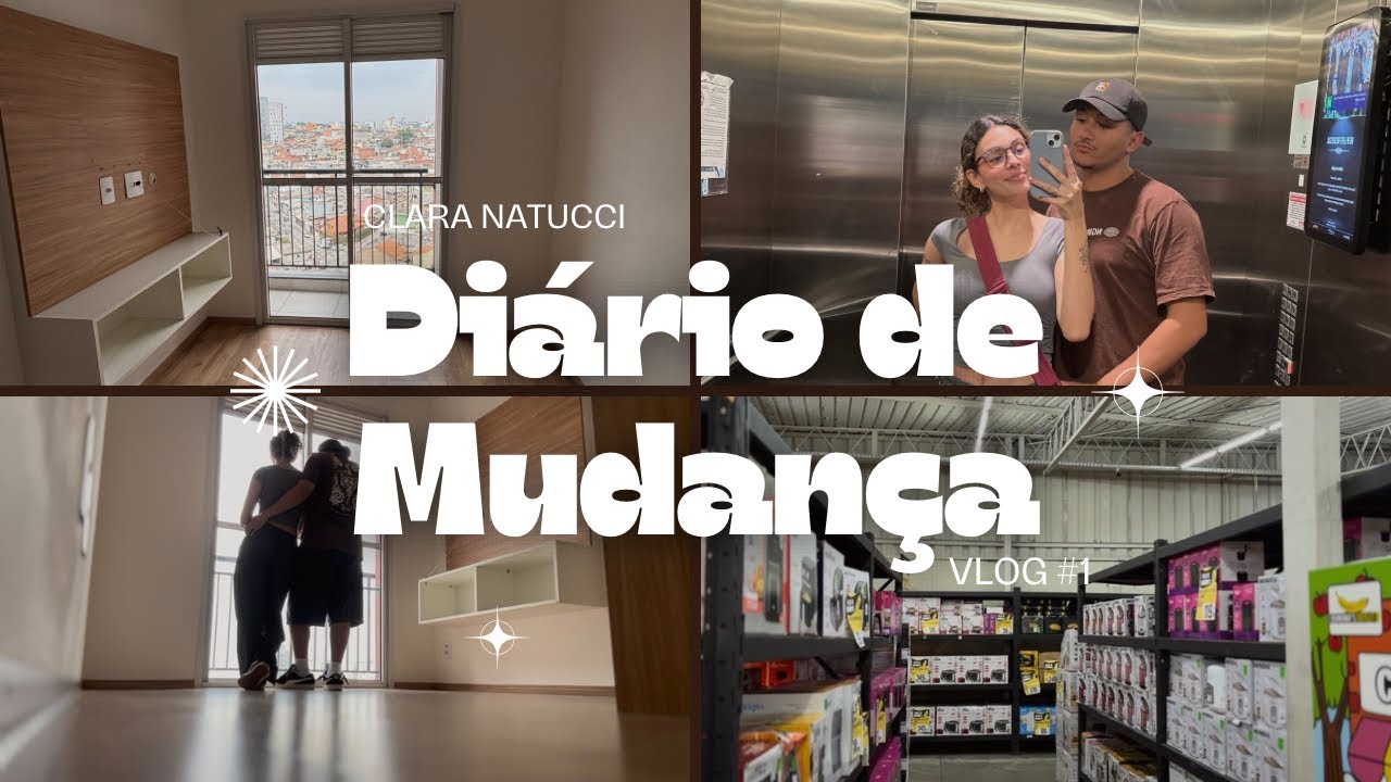 Um novo começo ✨ visitando nosso apê e primeiras comprinhas pra casa nova | diário de mudança #1