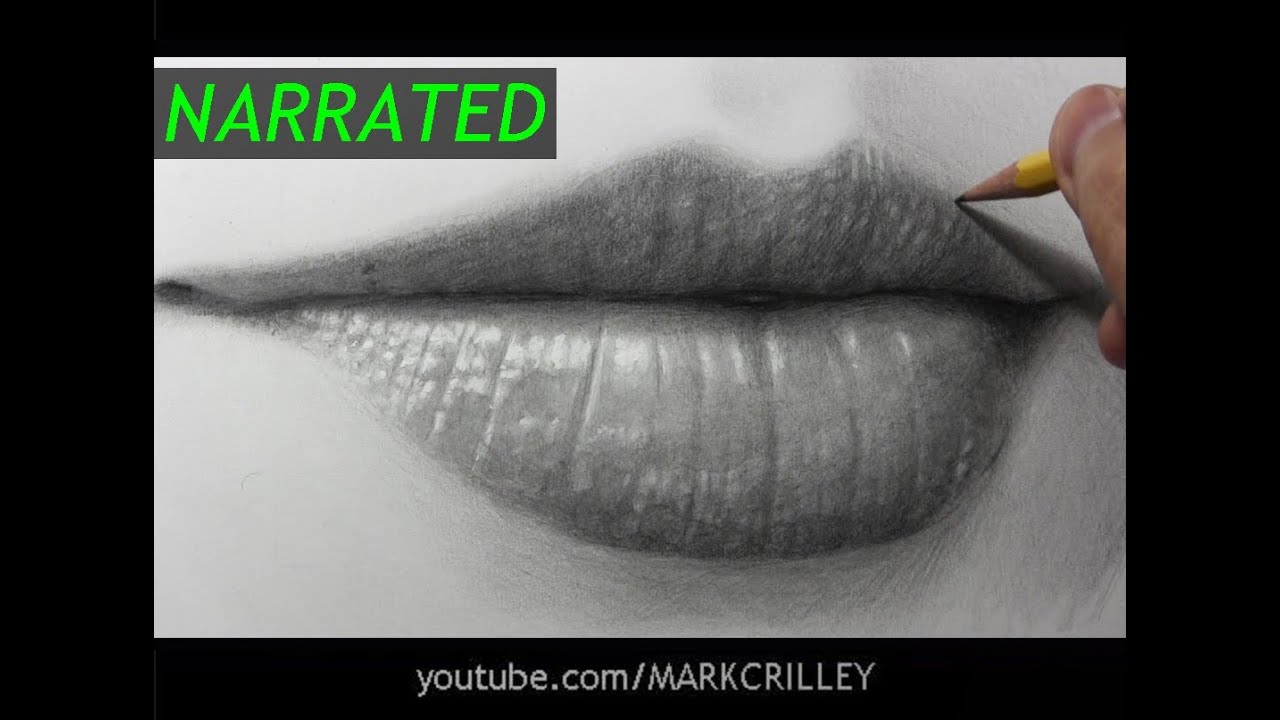 How to Draw the Mouth & Lips [Narrated Step by Step]
