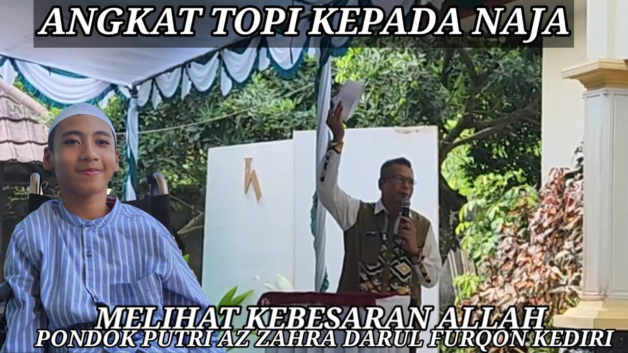 PIMPINAN PONDOK ANGKAT TOPI ..BUPATI LOBAR KAGET BARU TAU NAJA SEKARANG