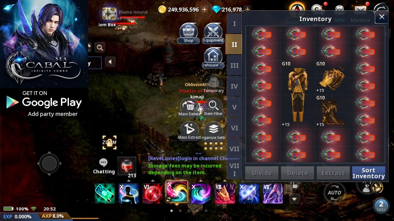 cabal m infinite combo sea epic booster for sig set and weapons