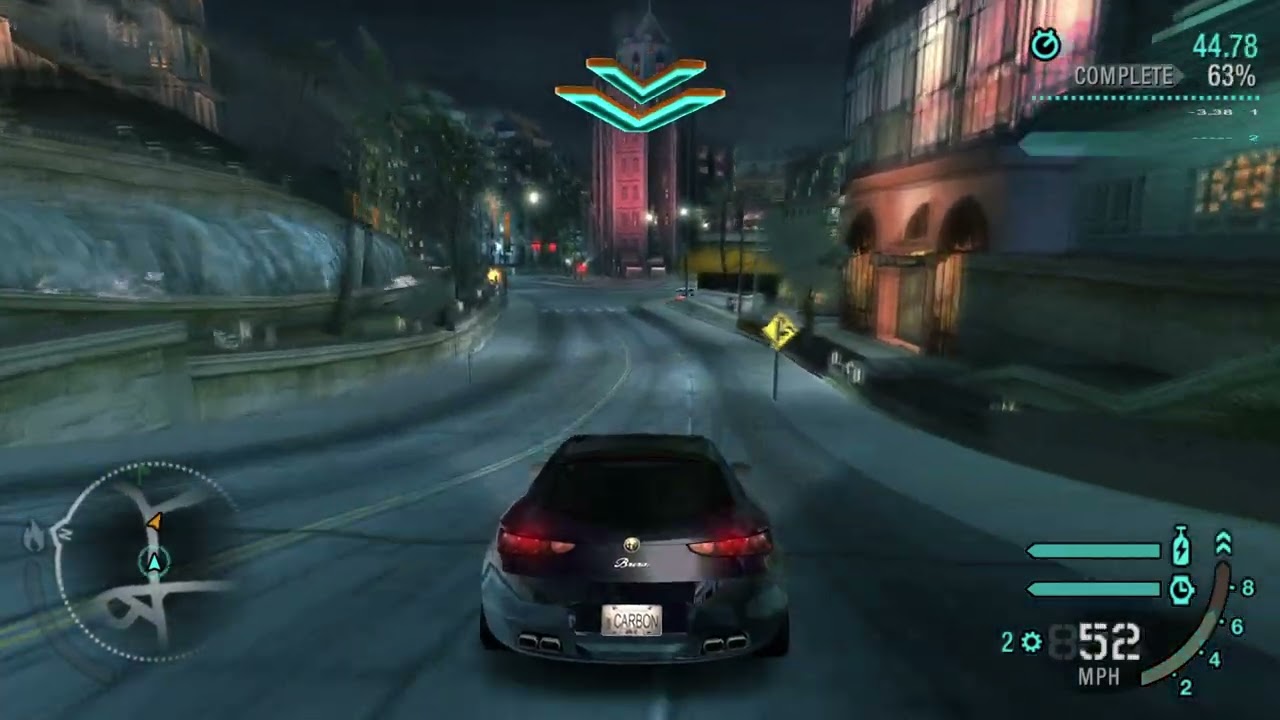 Need For Speed: Carbon - Palmont City (Free Roam)