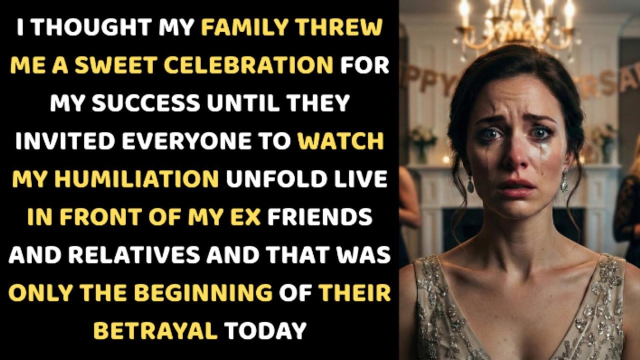 My Family Planned a Fake Celebration to Embarrass Me… So I Stayed Silent