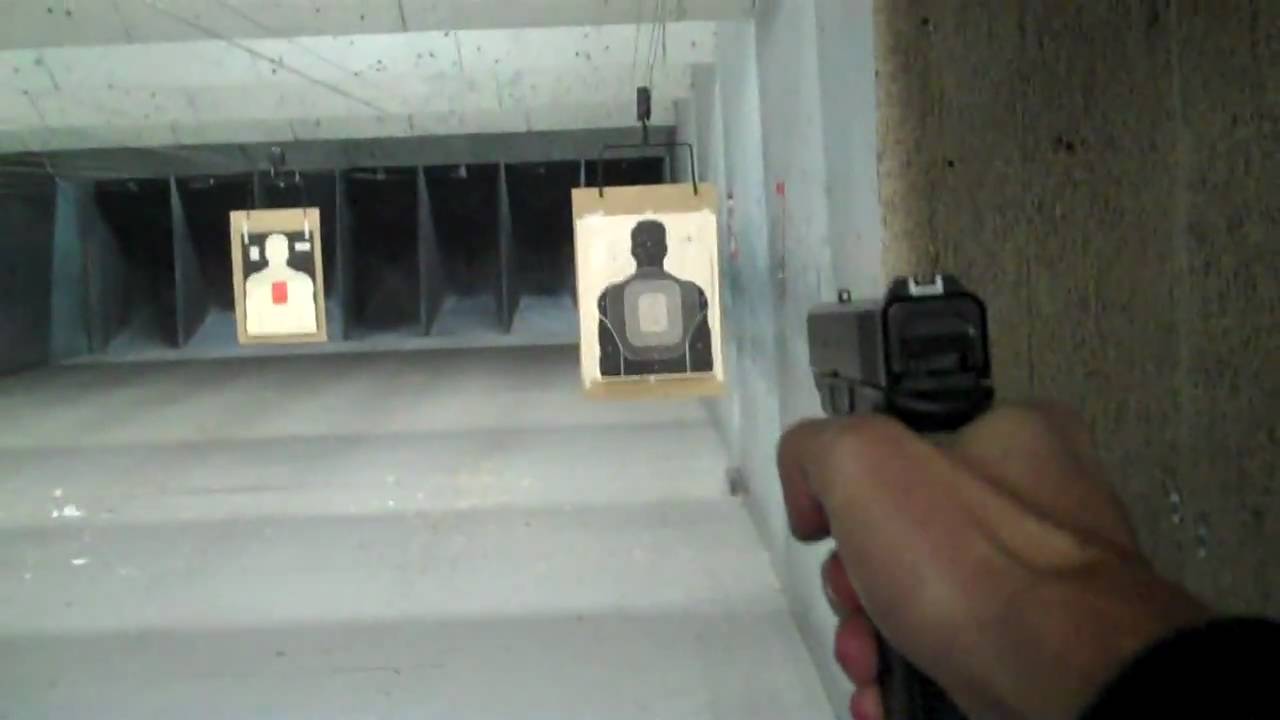 Shooting Range Glock 9mm POV