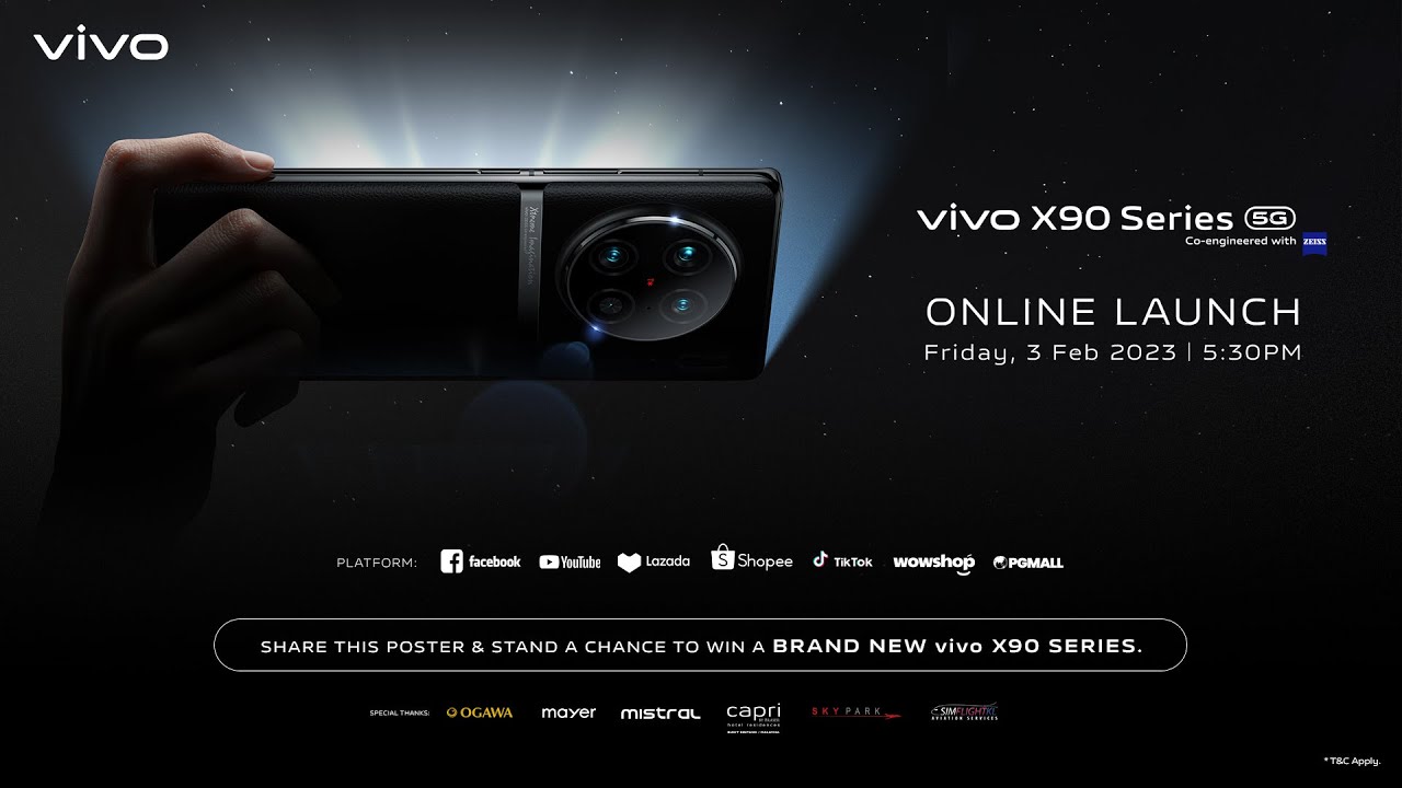 vivo X90 series Launch