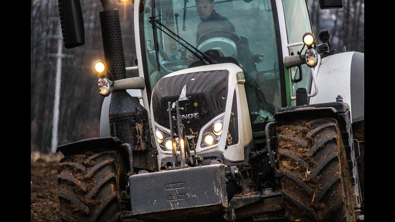 Zimowa Orka v2 ! Fendt 714 White Świętokrzyskie !