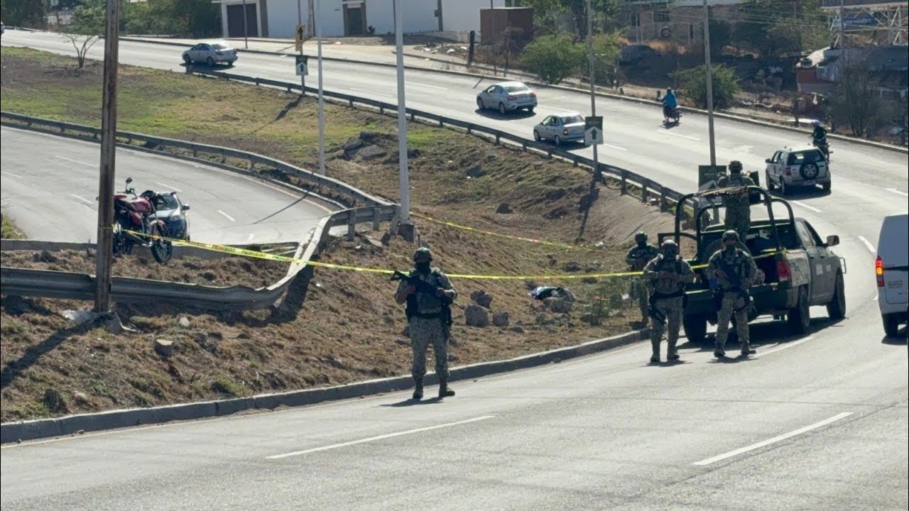 #envivo MOTOCICLISTA PIERDE LA V1DA AL SUR DE CULIAC&Aacute;N