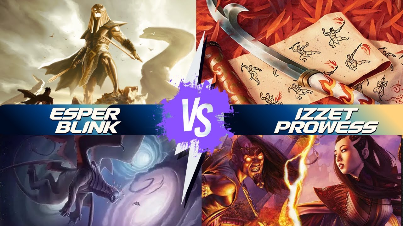 Esper Blink vs Izzet Prowess | Modern Paper Gameplay