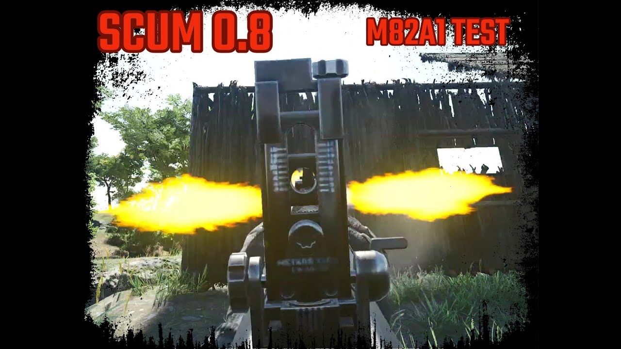 Scum 0.8 Can you raid bases with 50cal? - ENG