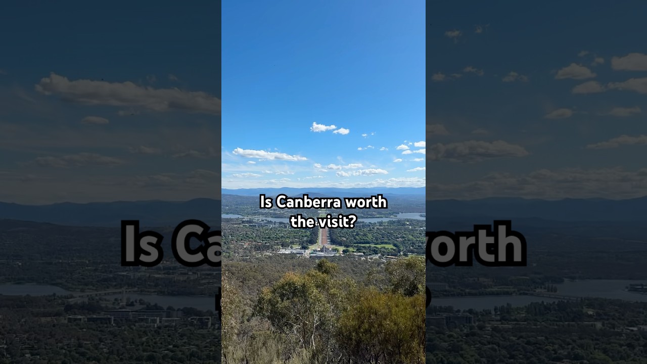 Is Canberra worth visiting? 🧐🇦🇺 #visitcanberra #thingstodoincanberra #roadtrip