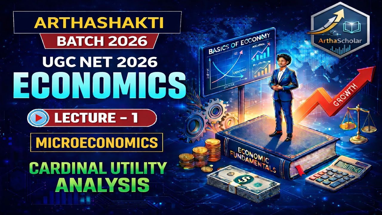 Cardinal Approach of Consumer Behaviour | Microeconomics | UGC NET Economics