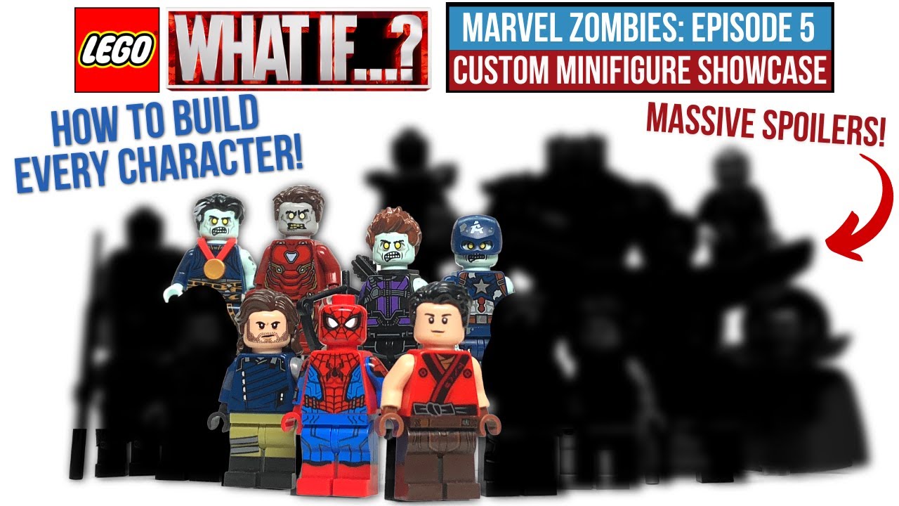 LEGO Marvel ZOMBIES What If Episode 5 Custom Minifig Showcase