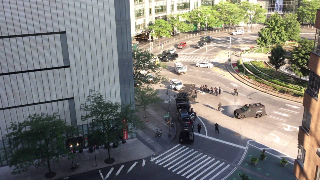Columbus Circle Standoff - Suspect Extracted by NYPD - July 21, 2016