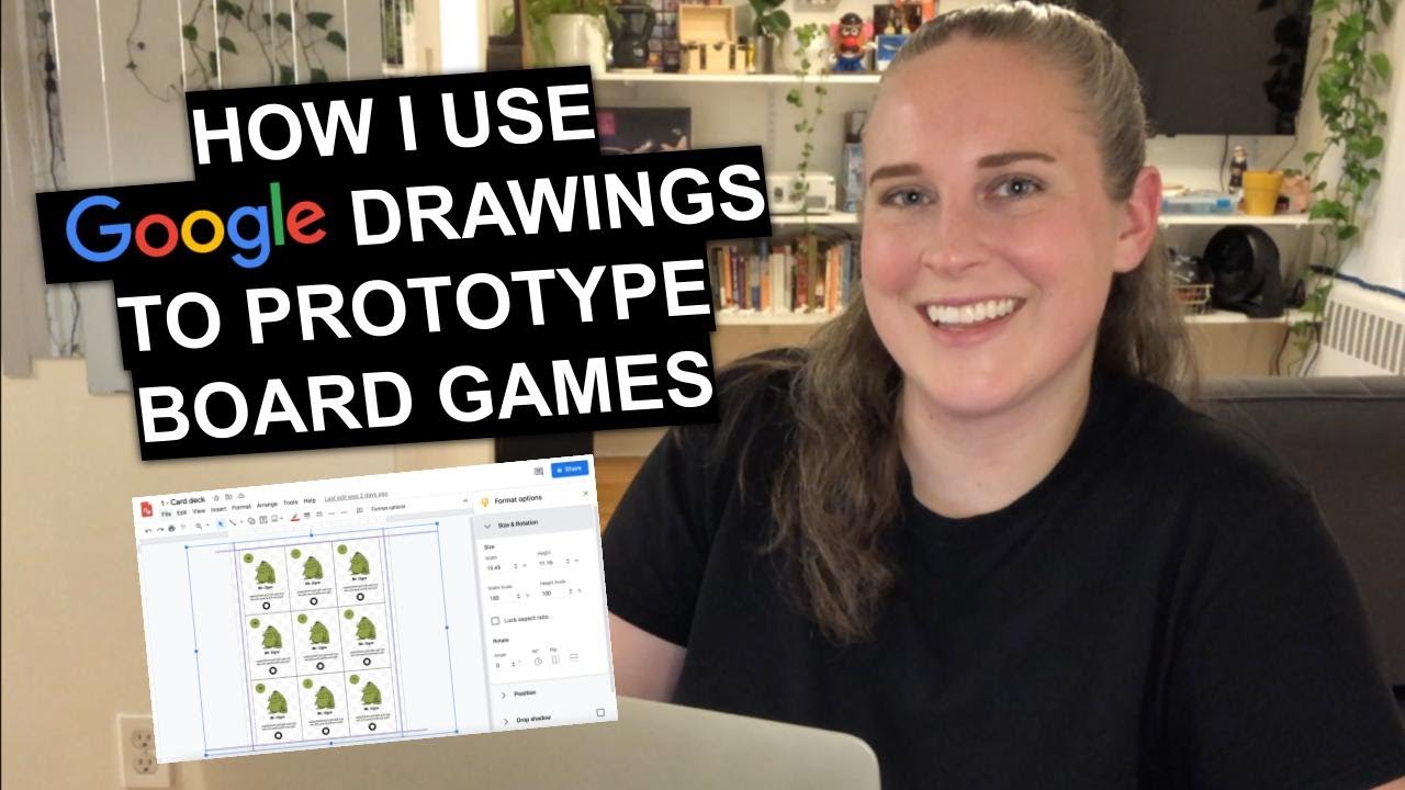 How I use Google Drawings to Prototype Board Games
