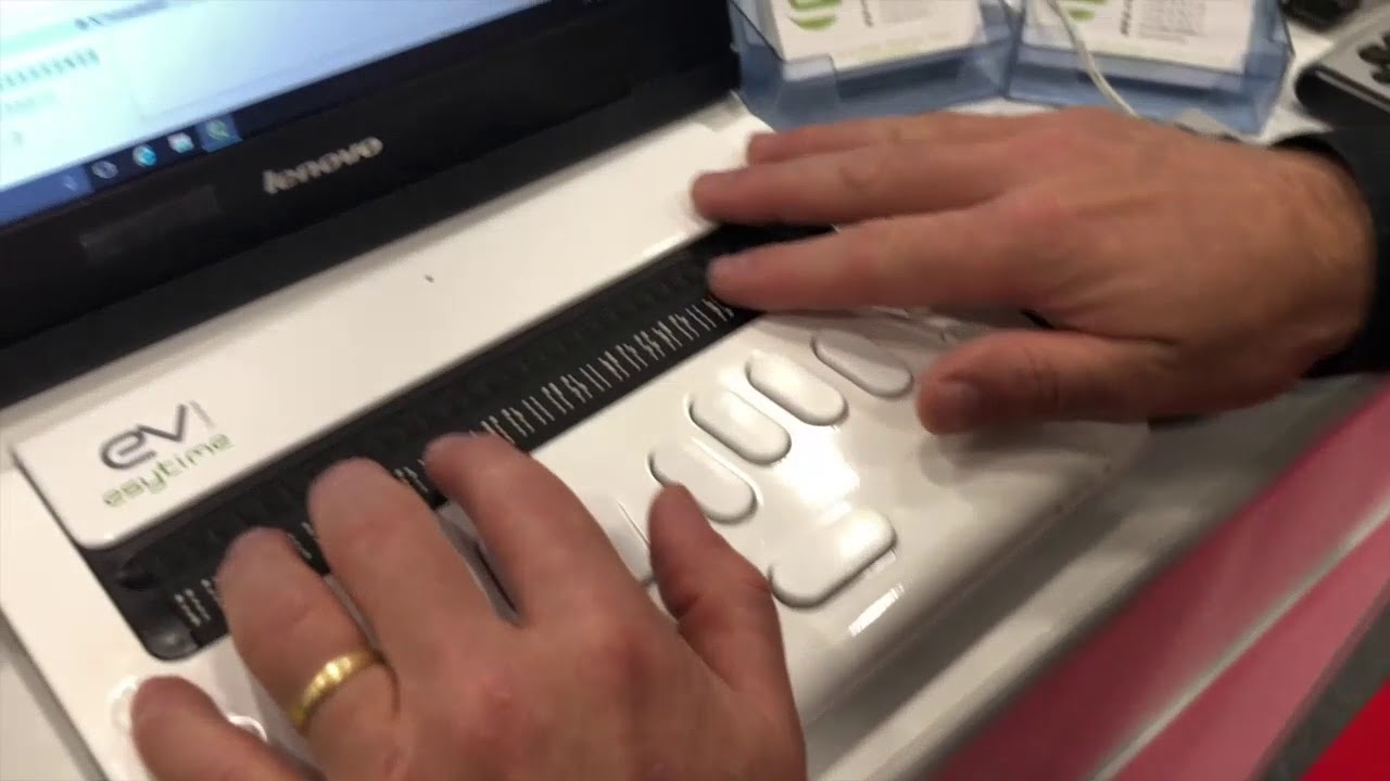 Eurobraille Démonstration De EsySuite Braille Mathématique Et Braille Musical Sur EsyTime Evolution!