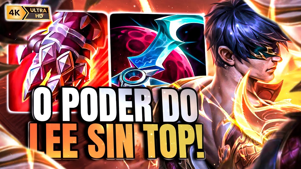ESCUDO INFINITO? LEE SIN TOP É INSANO DEMAIS! | LOL WILD RIFT