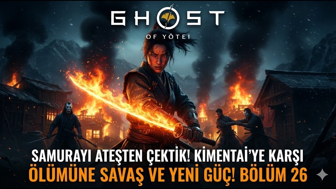 Ghost of Yotei || Samurayı Ateşten Çektik! Kimentai’ye Karşı Ölümüne Savaş ve Yeni Güç! || Bölüm 26