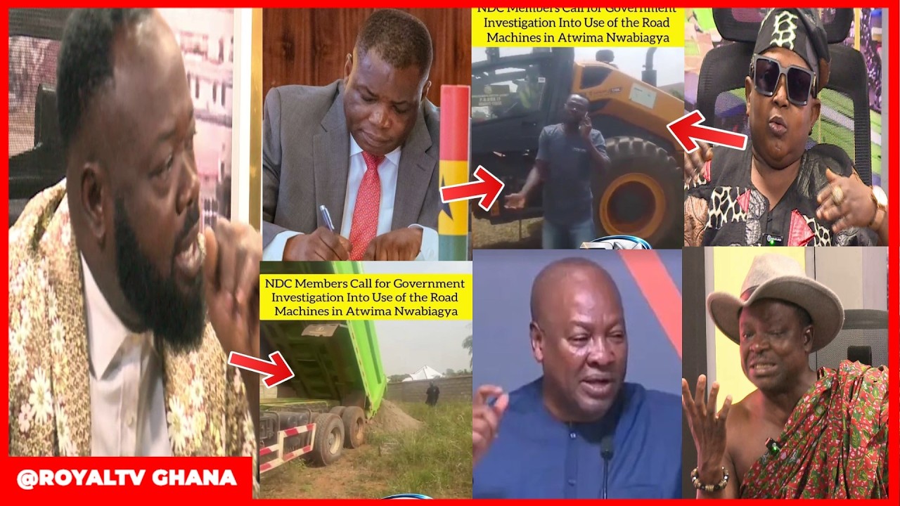 Akrɔmfoɔ🤬Govt. must investigate this😡Osoode🔥on Atwima Nwabiagya road Machines Saga🤬Nana Fori🔥MCEs