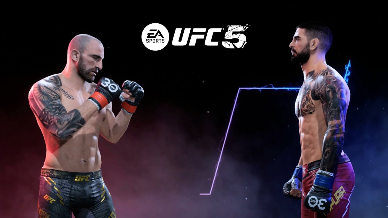 UFC 5 - Alexander Volkanovski Vs Ilia Topuria FULL FIGHT GAMEPLAY (PS5)