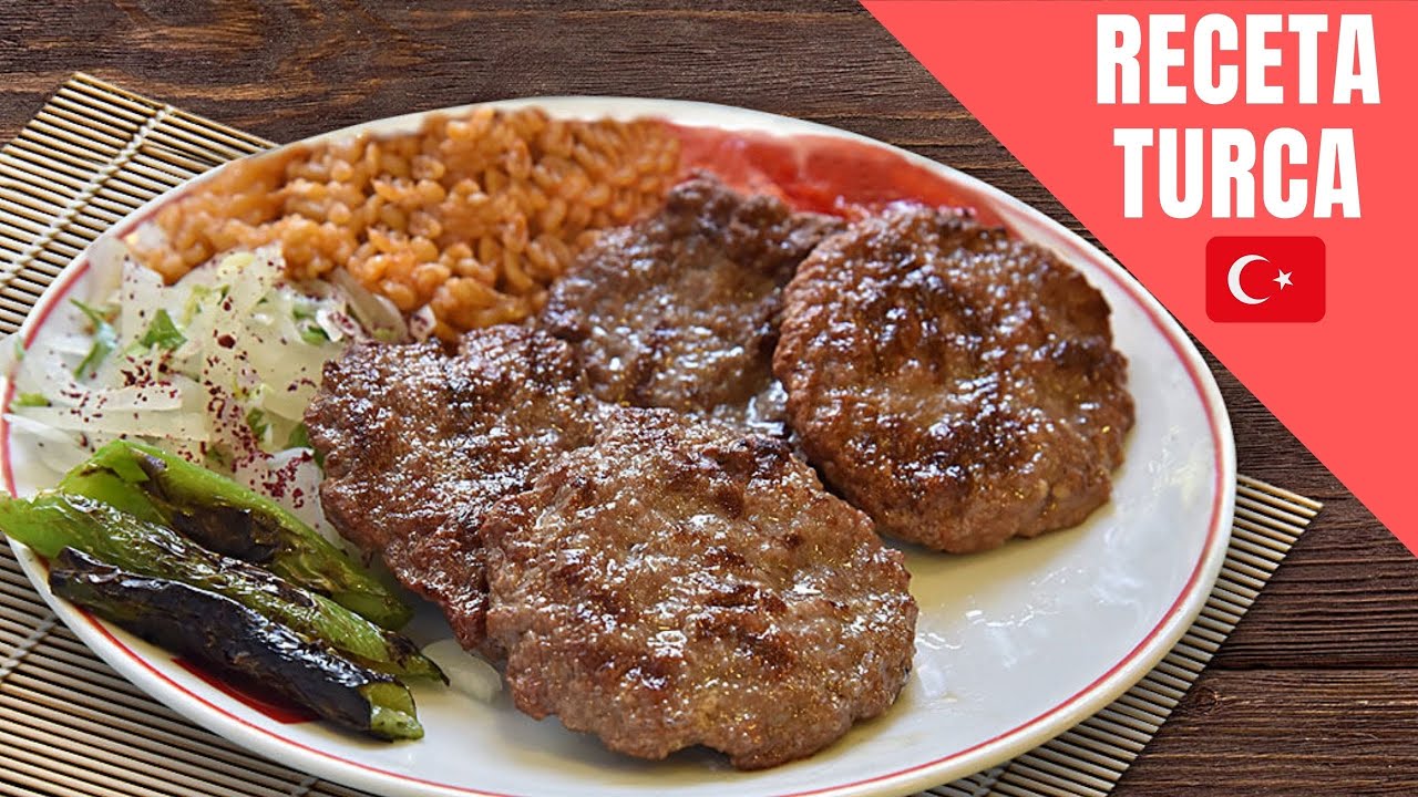RECETA TURCA: Albondigas de carniceria(Kasap köfte) Receta #31 | COMIDA TURCA