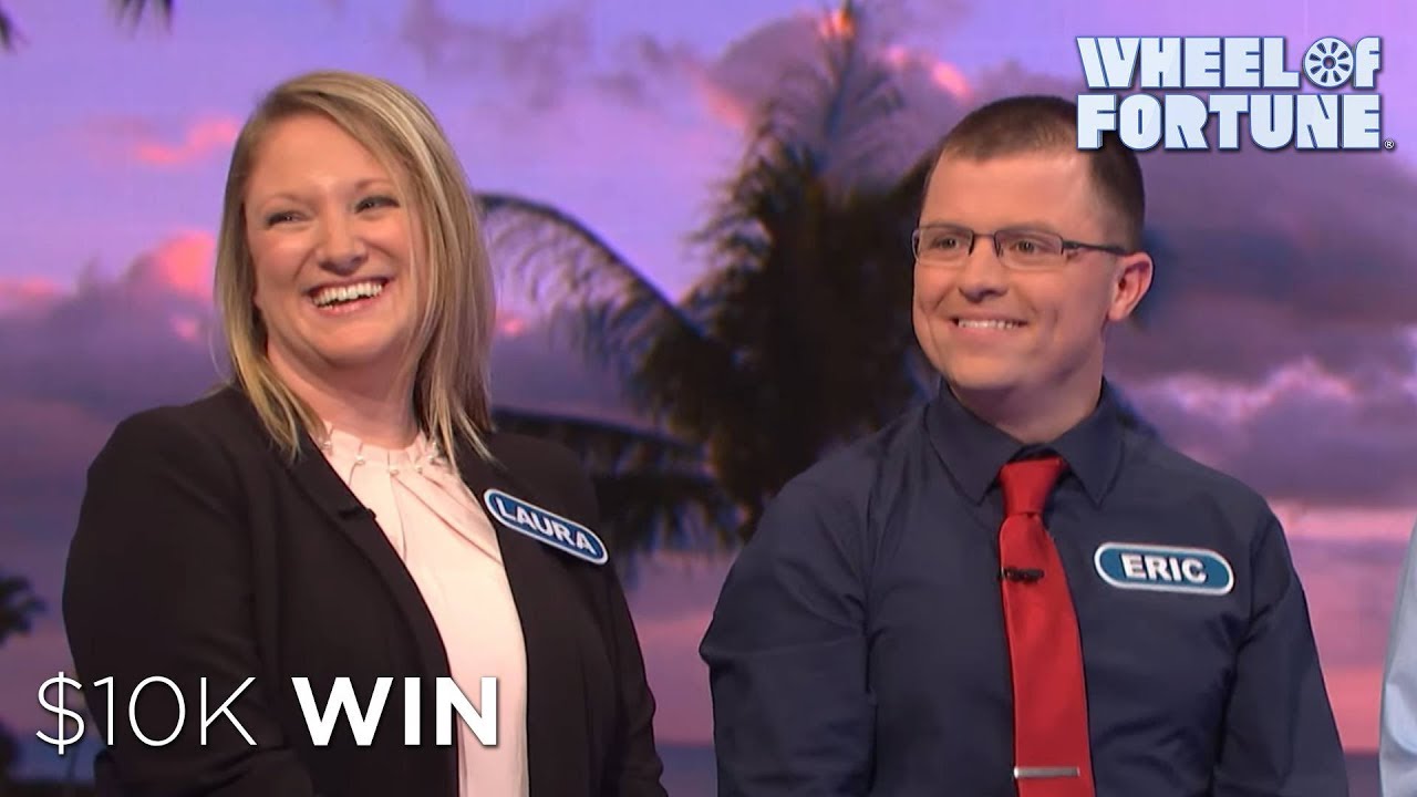 $10K For Laura & Eric | Wheel of Fortune