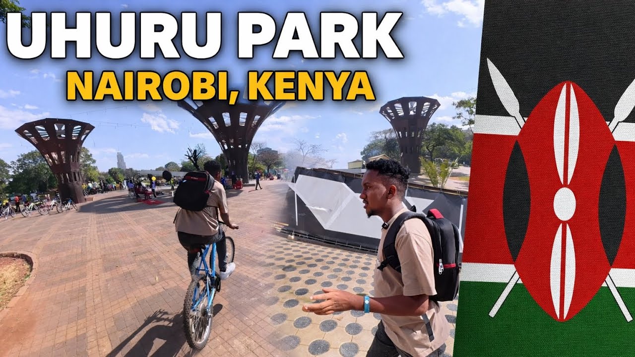 DALXIIS AAN KU BOOQDE BEERTA NASIINADA EE NAIROBI (EXPLORING UHURU PARK) DAAWASHO WACAN GUYZ....